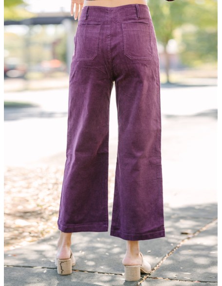 Purple Corduroy Pants