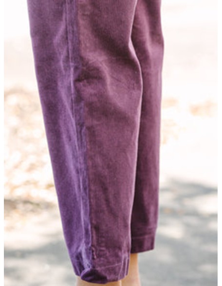 Purple Corduroy Pants