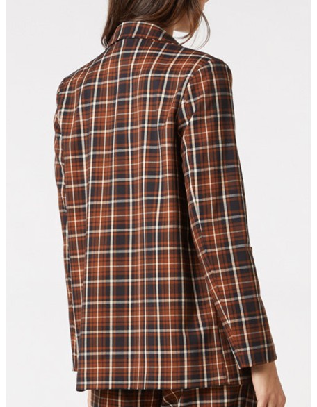 Amber Check Blazer