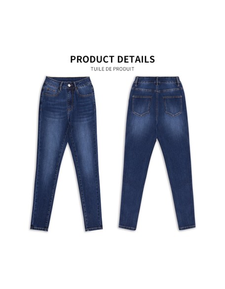 Skinny Jeans Women Stretchy High Waist Classic Denim Pant Slim Jean Fashion