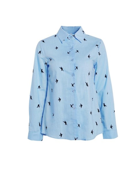 Long Sleeve Tops Casual Office Ladies Shirt