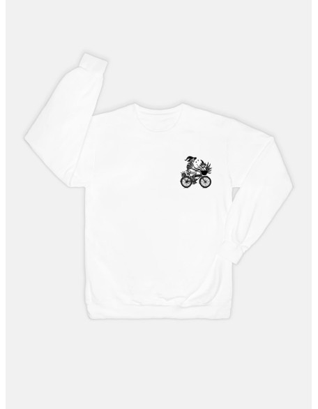 Ghost Riders Cat Riding Sweatshirt
