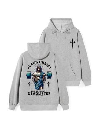 The Ultimate Deadlifter Classic Christian Hoodie