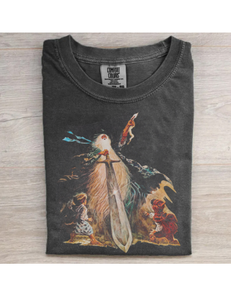 Retro Vintage Fantasy Unisex Classic Sweatshirt/T-shirt