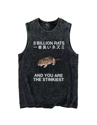 World's Stinkiest Rat Washed Tank