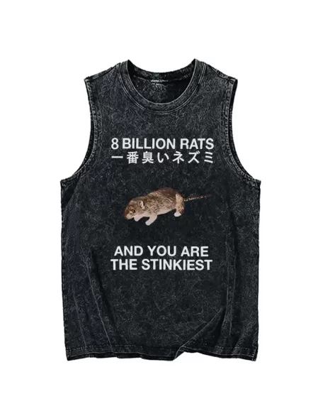 World's Stinkiest Rat Washed Tank