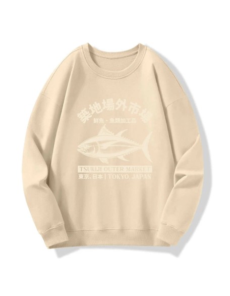 Japan Tsukiji Fish Market Sweatshirt