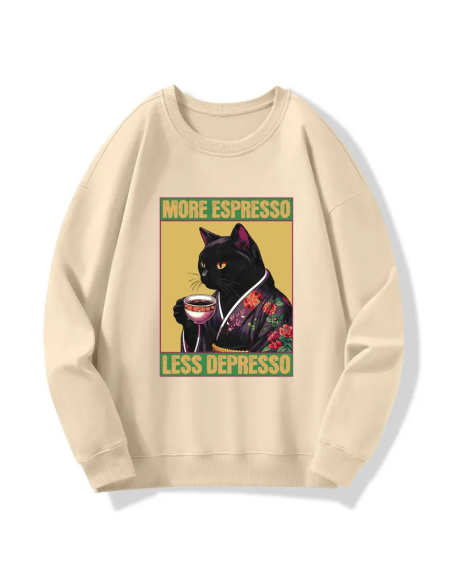 Up Caffeine Down Depression Sweatshirt
