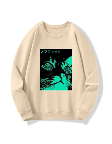 Cool Cat Japanese Sweatshirt