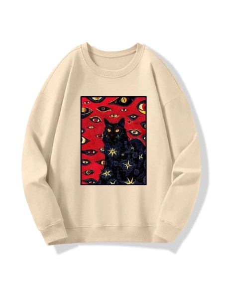 Mysterious Cat Sweatshirt
