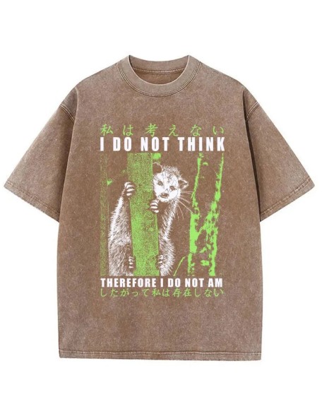 Stupid Possum Japan Washed T-Shirt