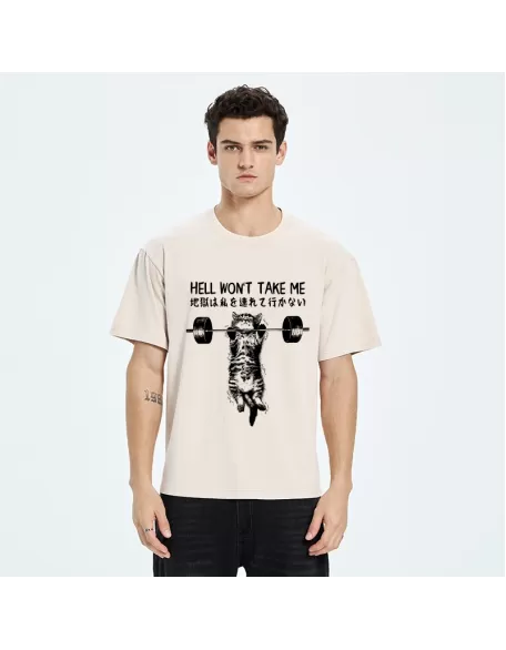 Hell Won't Take Me Washed T-Shirt