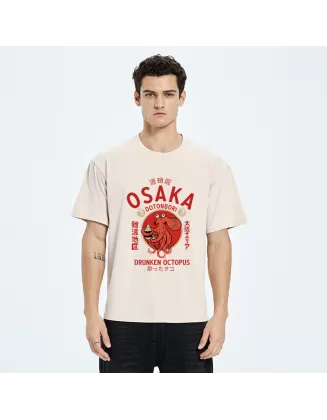Drunken Octopus Japan Washed T-Shirt