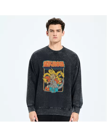 Kaiju Club Japanese Washed Sweatshirt