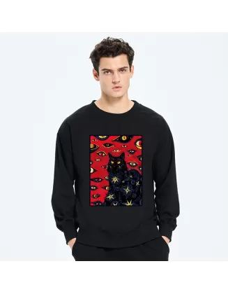 Mysterious Cat Sweatshirt