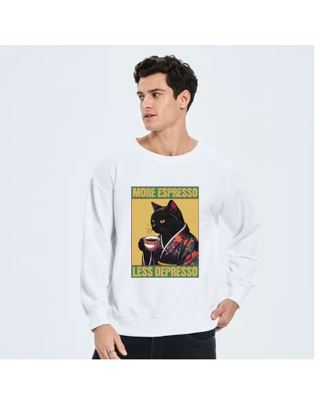 Up Caffeine Down Depression Sweatshirt