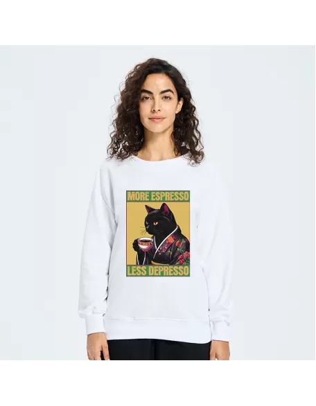 Up Caffeine Down Depression Sweatshirt