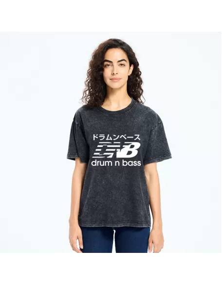 Japanese Drum And Bass Washed T-Shirt