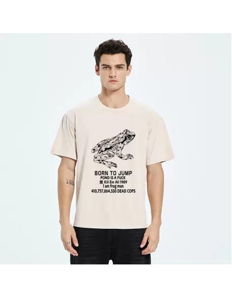 Born To Jump Washed T-Shirt
