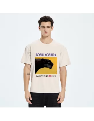 Black Panther Washed T-Shirt
