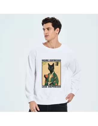 More Caffeine Less Sadness Sweatshirt