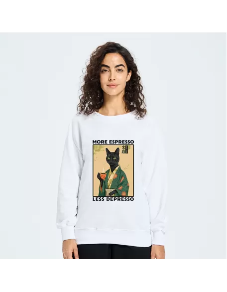 More Caffeine Less Sadness Sweatshirt