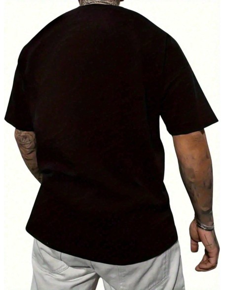 Men's Cruise Crew Nap Graphic T-Shirt - "Most Likely to Take a Nap" Design with Fashion Glasses & Palm Tree Art, 100% Cotton, Casual Round Neck Short Sleeve, Black, S-XXXL