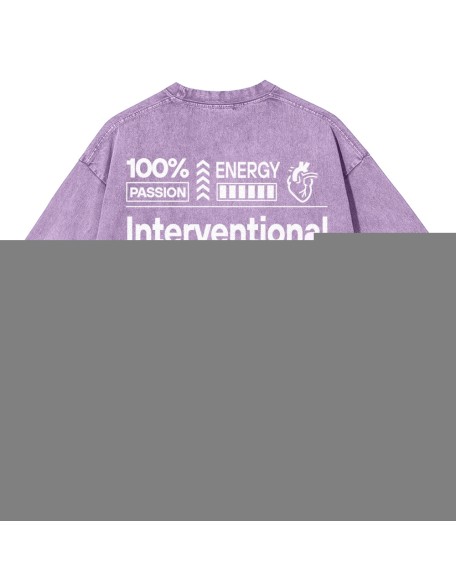 Interventional Cardiologist Unisex Fit Washed T-Shirt
