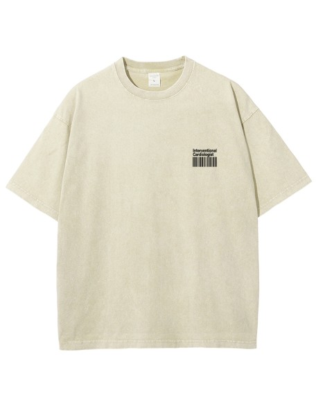 Interventional Cardiologist Unisex Fit Washed T-Shirt