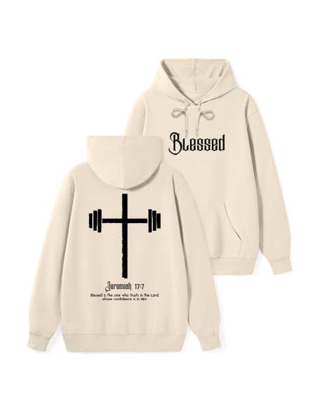 Blessed Is One Who Trusts In The Lord Classic Christian Hoodie