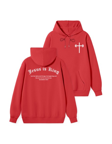 Jesus Is King Classic Christian Hoodie