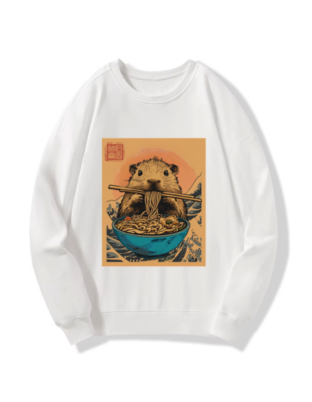 Opossum Eats Ramen Sweatshirt