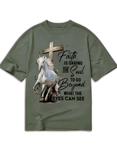 Faith Is Daring The Soul To Go Beyond Classic T-Shirt