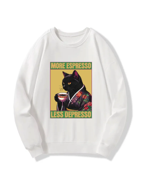 Up Caffeine Down Depression Sweatshirt