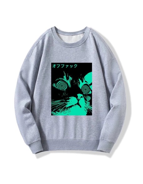 Cool Cat Japanese Sweatshirt