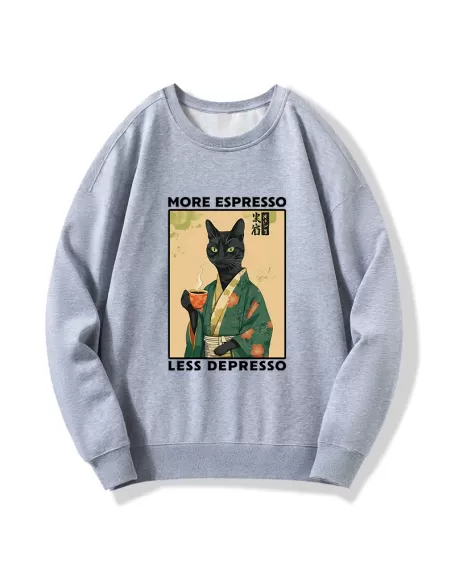 More Caffeine Less Sadness Sweatshirt