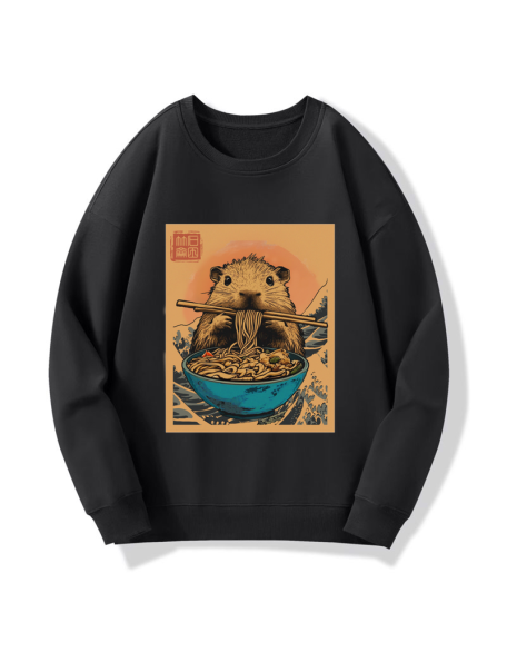 Opossum Eats Ramen Sweatshirt