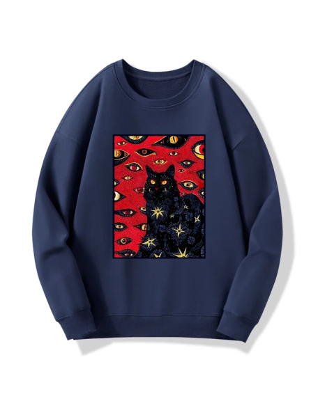 Mysterious Cat Sweatshirt