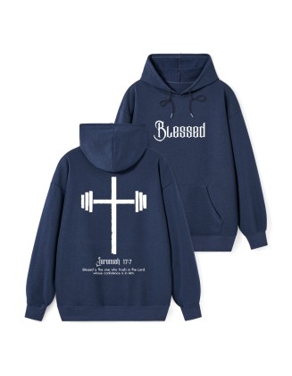 Blessed Is One Who Trusts In The Lord Classic Christian Hoodie