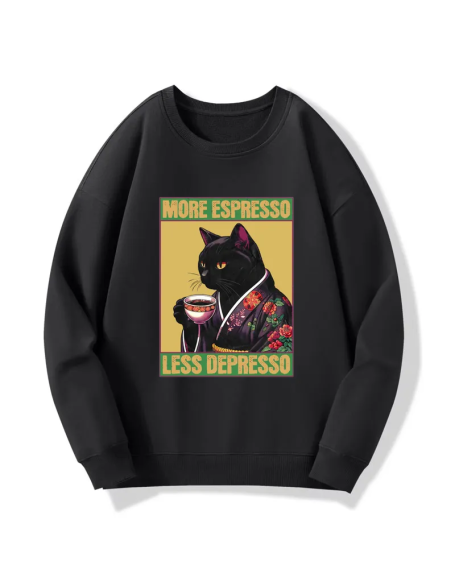 Up Caffeine Down Depression Sweatshirt