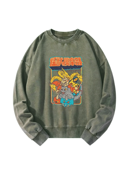 Kaiju Club Japanese Washed Sweatshirt