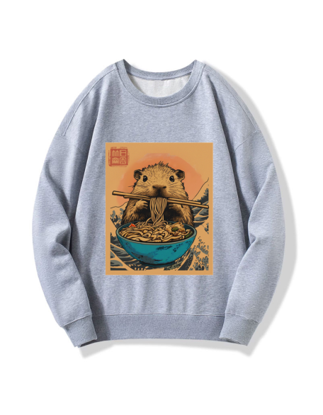 Opossum Eats Ramen Sweatshirt