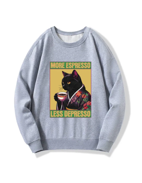Up Caffeine Down Depression Sweatshirt