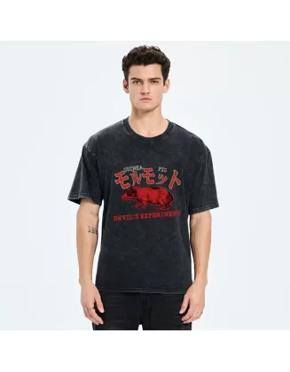 Terrible Guinea Pig Washed T-Shirt