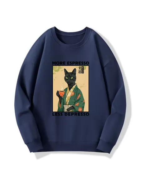 More Caffeine Less Sadness Sweatshirt