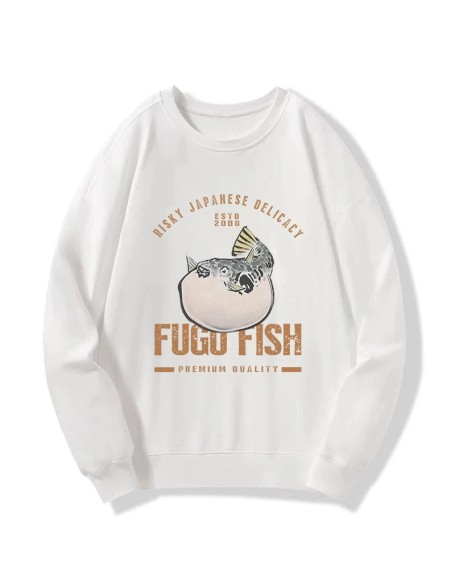 Fugu Fish Japanese Sweatshirt