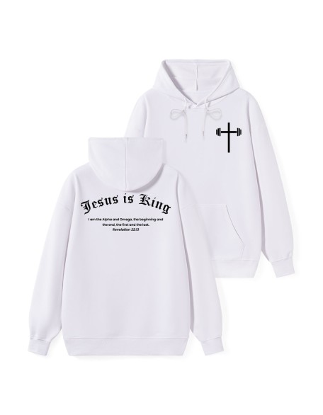 Jesus Is King Classic Christian Hoodie