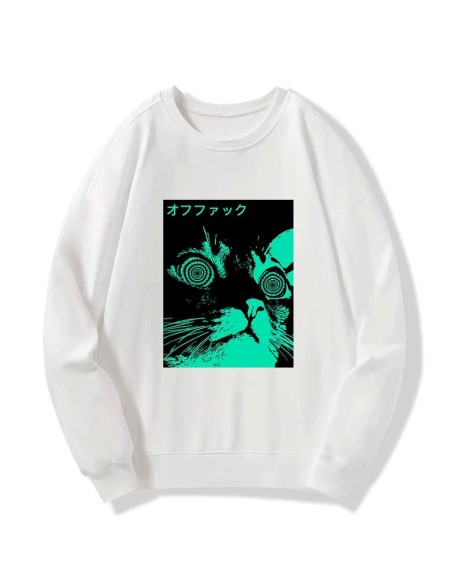 Cool Cat Japanese Sweatshirt