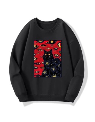 Mysterious Cat Sweatshirt