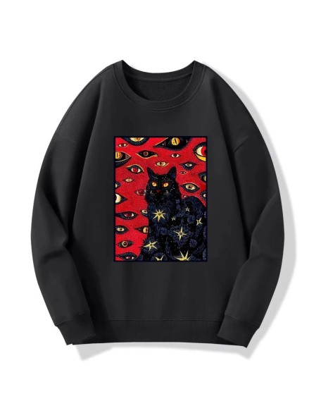 Mysterious Cat Sweatshirt